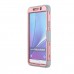 LONTECT  Samsung Galaxy Note 5 Case Hybrid Heavy Duty Shockproof Full-Body Protective Case Dual Layer PC and TPU cover shell color Rose Gold