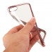 iPhone 8 Case,iPhone 7 Case, Ultra Thin Clear Luxury TPU Rose Gold Bumper Case Cover with Built-in Ring Grip Holder for Apple iPhone 8/iPhone 7